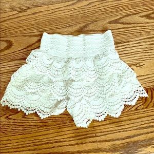 This piece is a pair of skorts  for girls